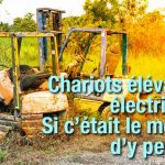 le chariot élévateur électrique - nouveau matériel economique
